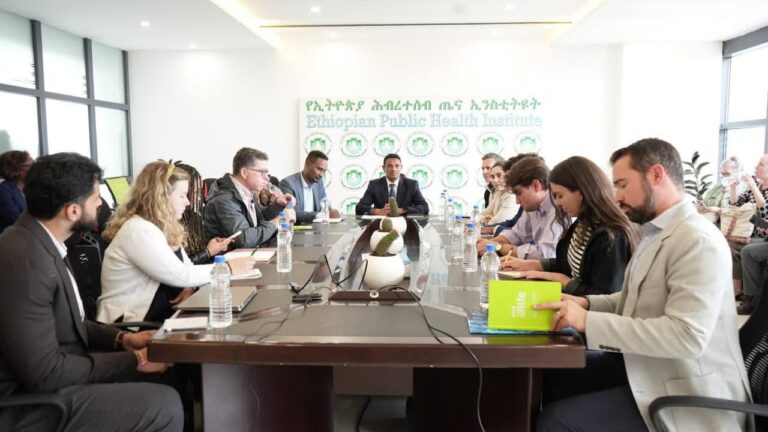 የተባበሩት መንግስታት ድርጅት ፈንድ (ዩኤንኤፍ) ኮንግረሽናል ልኡካን ቡድን ኢንስቲትዩቱን ጎበኙ