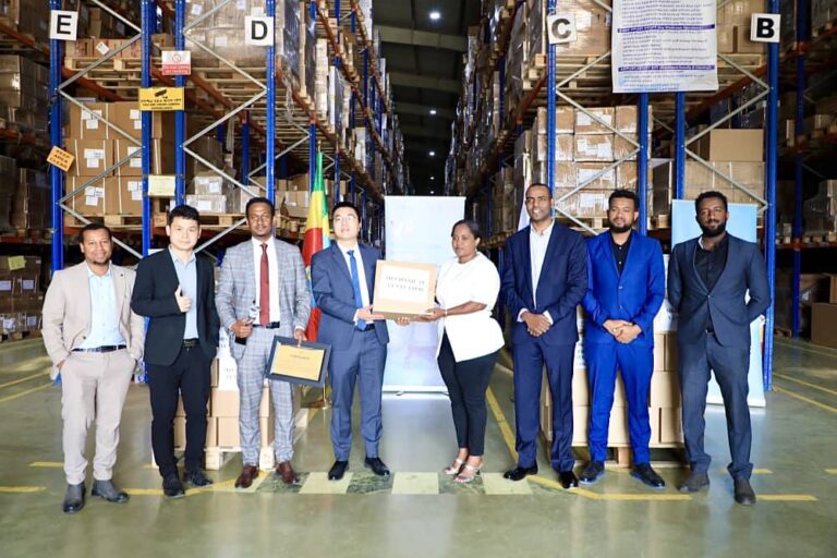 የማርበርግ ቫይረስን ለመግታት በሚደረገው ጥረት የሚረዳ የቻይናው ኮመን ድርጅት የአየር መተንፈሻ ማሽኖች ድጋፍ አደረገ